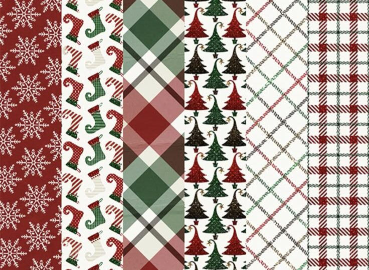 Custom Christmas Paper