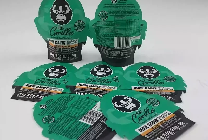 Custom Die Cut Mylar Bags