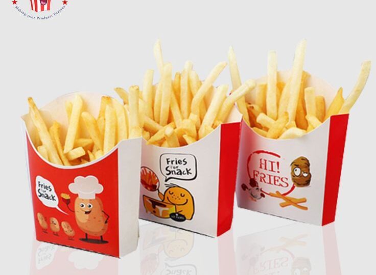 Custom French Fries Boxes