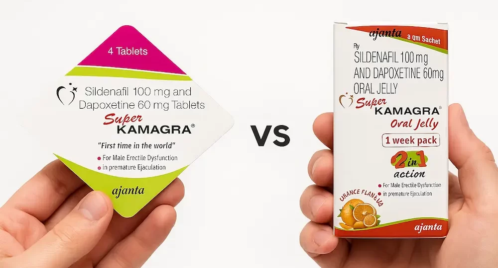 Kamagra Oral Jelly vs Tablets