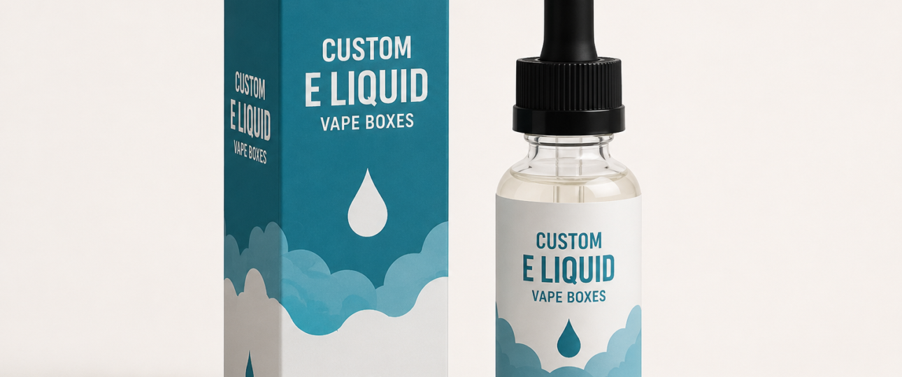 custom E- Liquid boxes