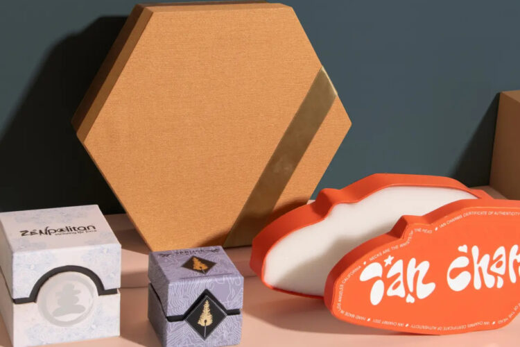 Custom shaped rigid boxes