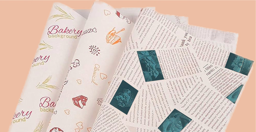 Custom glassine paper