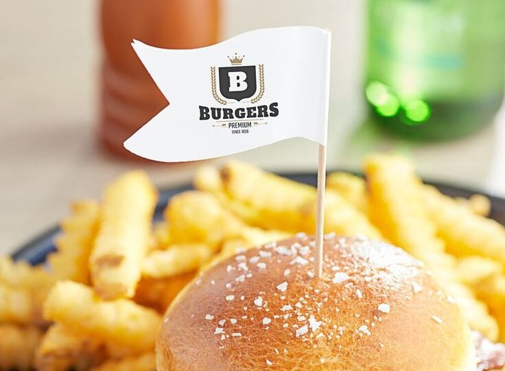 Custom Food Flags